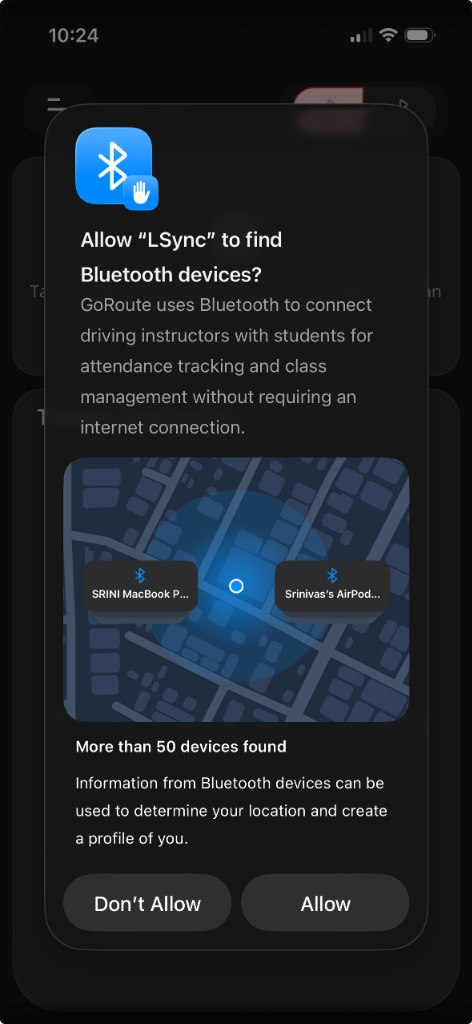 Bluetooth Permission
